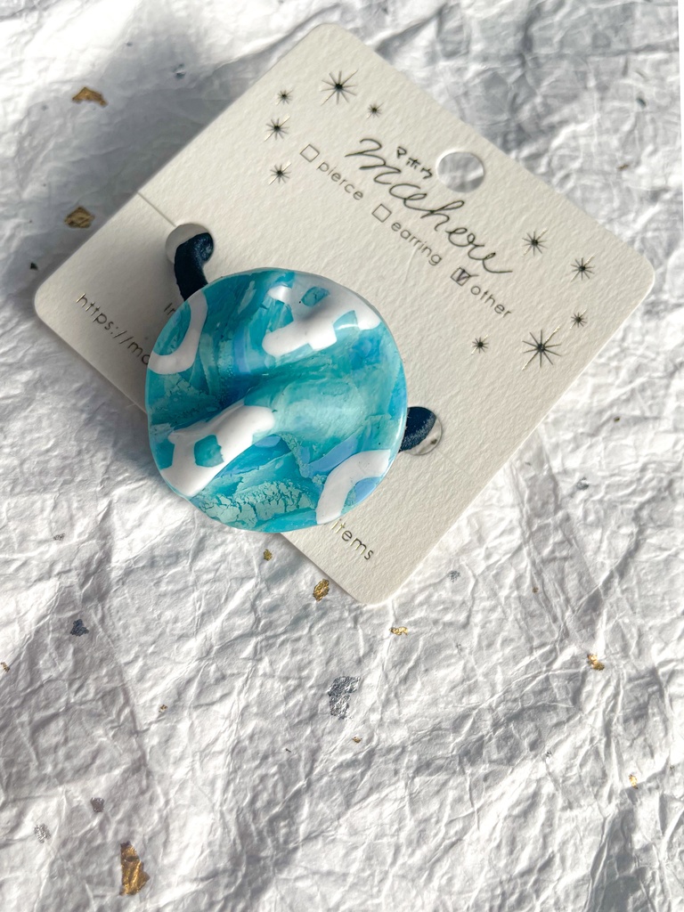 【忍たま一年生】ヘアゴムー水色【イメージアクセ】