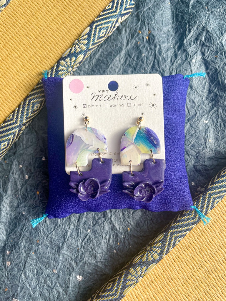 【忍たま五年生】ピアス（イヤリングに変更可）【イメージアクセ】