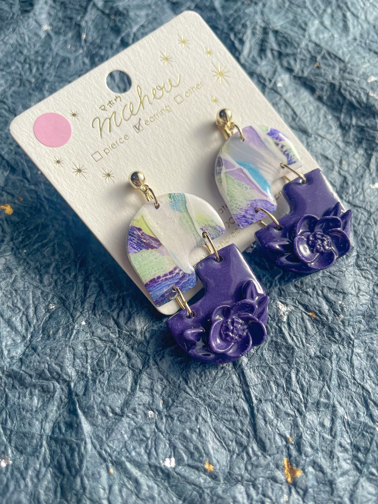 【忍たま五年生】イヤリング(ピアスに変更可)【イメージアクセ】