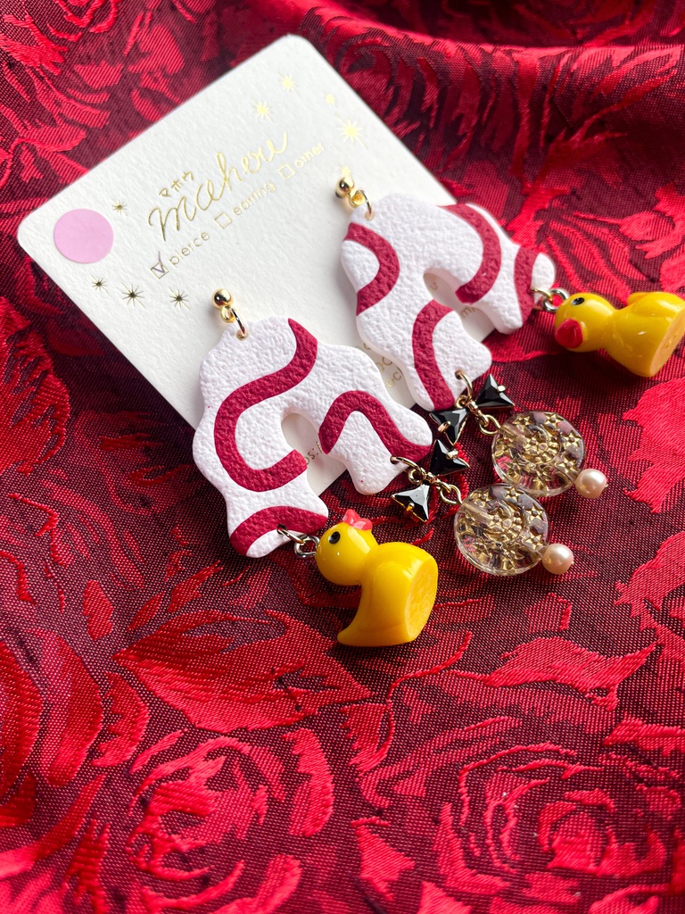 【HZBN/Lucifer】ハズビンホテル ルシファー・ピアス(イヤリング変更可)【イメージアクセ】