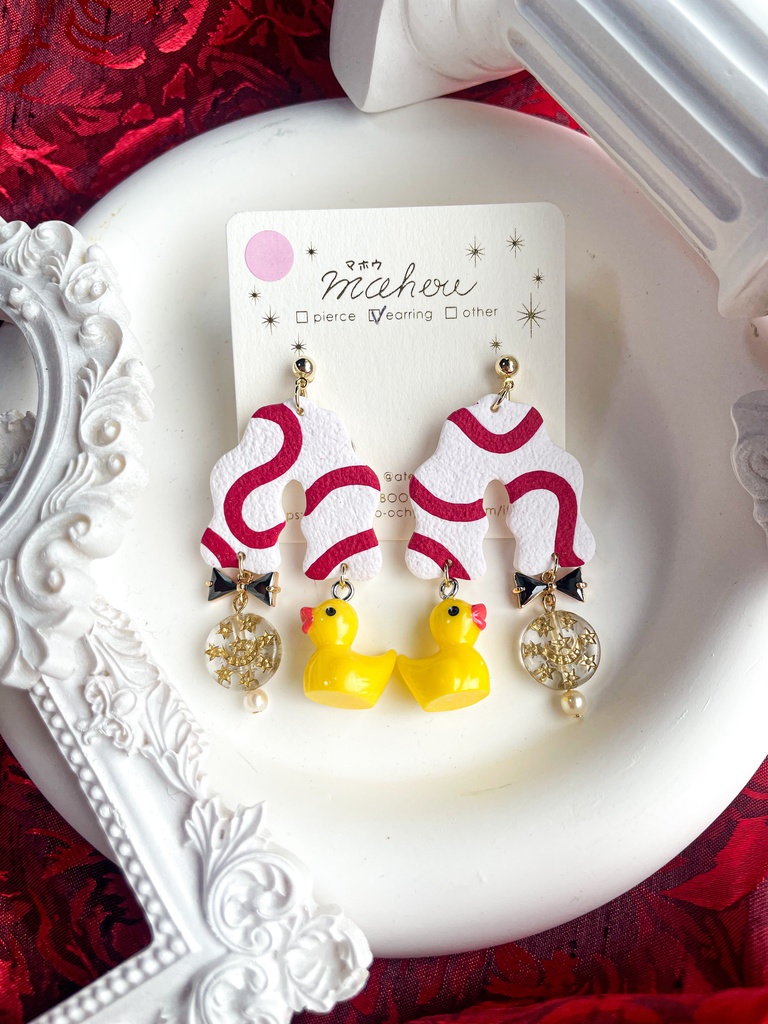 【HZBN/Lucifer】ハズビンホテル ルシファー・イヤリング（ピアス変更可）【イメージアクセ】