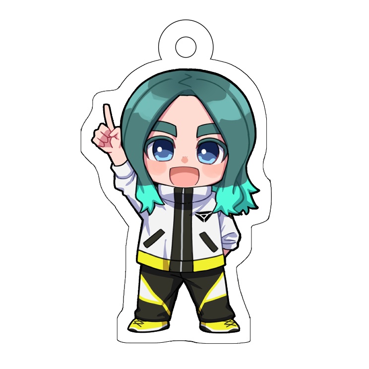 笹波雲明 アクリルキーホルダー