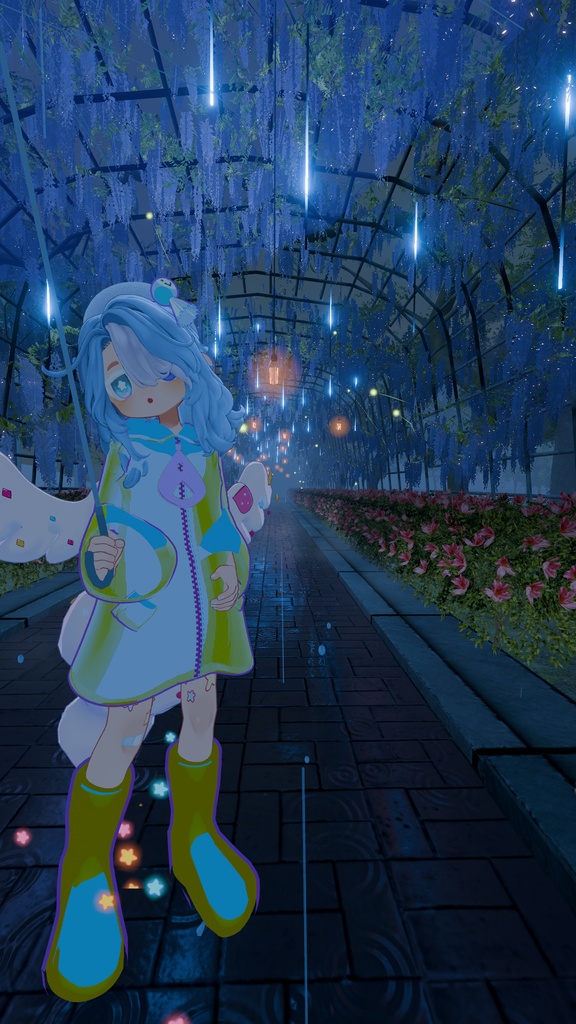 ビビットレインコート(シピルカ まめフレンズ対応)