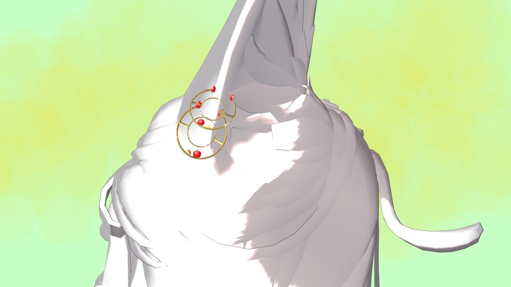 【無料配布】林檎イヤリング - Apple & Pomme【VRCアクセサリー】