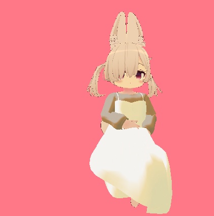 【VRChat想定】デニムワンピ【現時点8アバター対応】