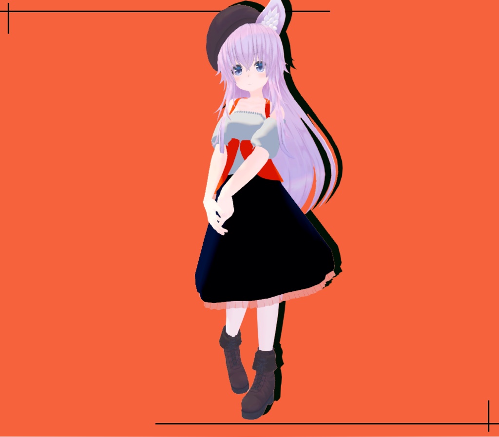 無料あり【VRChat想定】ハロウィンメイド&パンプキン【現時点9アバター+1対応】