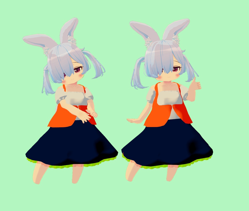 無料あり【VRChat想定】ハロウィンメイド&パンプキン【現時点9アバター+1対応】