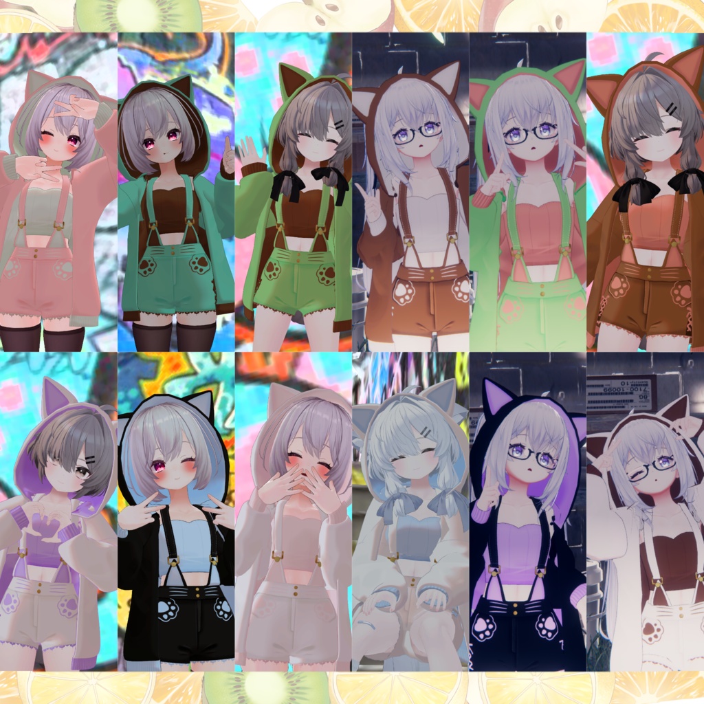 【23アバター対応】Pawffy