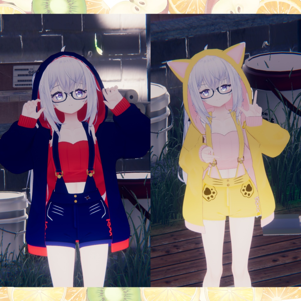 【23アバター対応】Pawffy