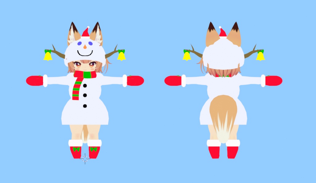 【こうめ専用】雪だるまコーデ!&クリスマスツリーコーデ!