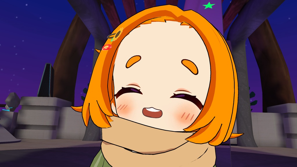 【無料】ぽんちゃんとちゅねちゃんの歯 #chibi_kemo