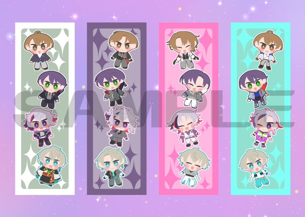 クリアしおりセット