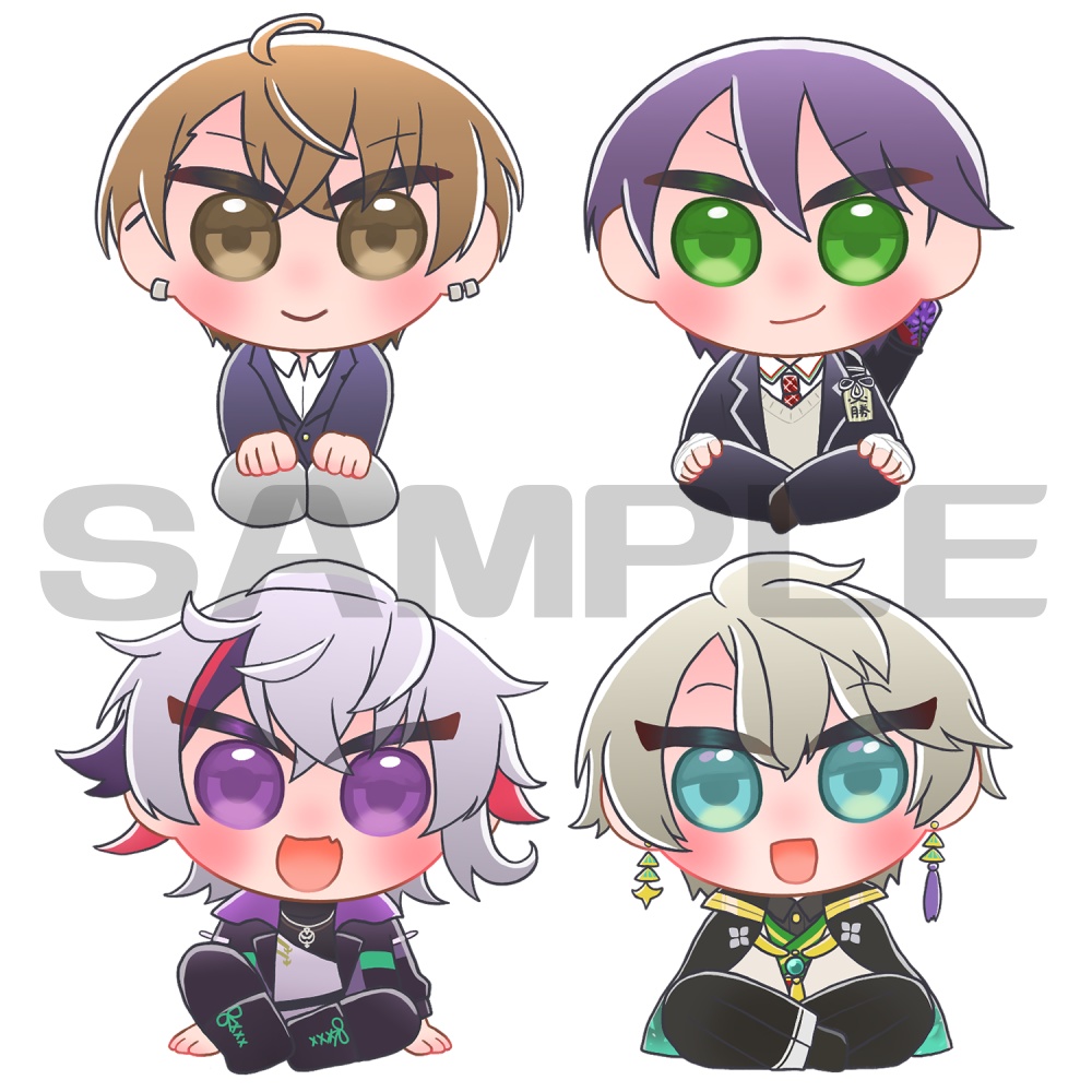 おすわりミニアクスタ