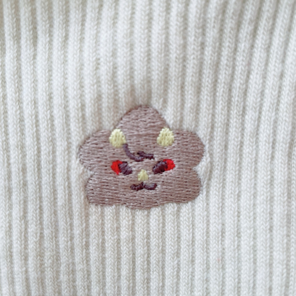 【〜4/30まで】ろふまる刺繍靴下【予約】
