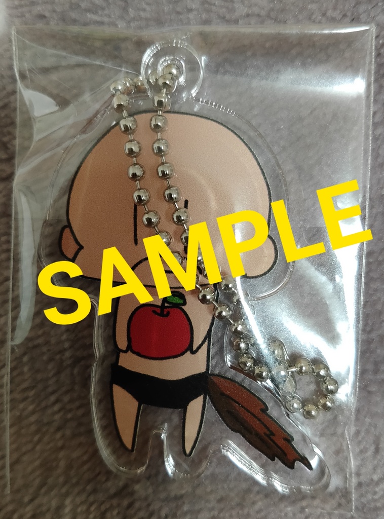 5秒で描いたナッパアクキー