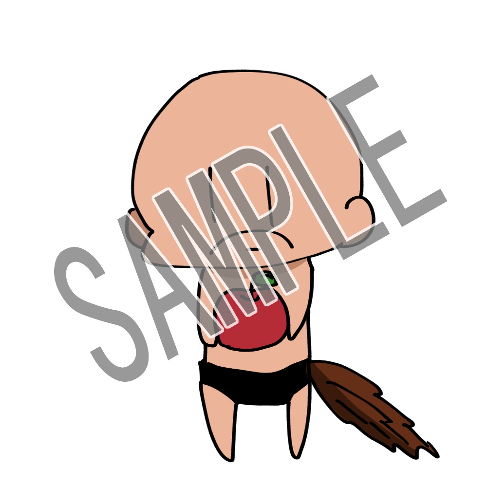 5秒で描いたナッパアクキー