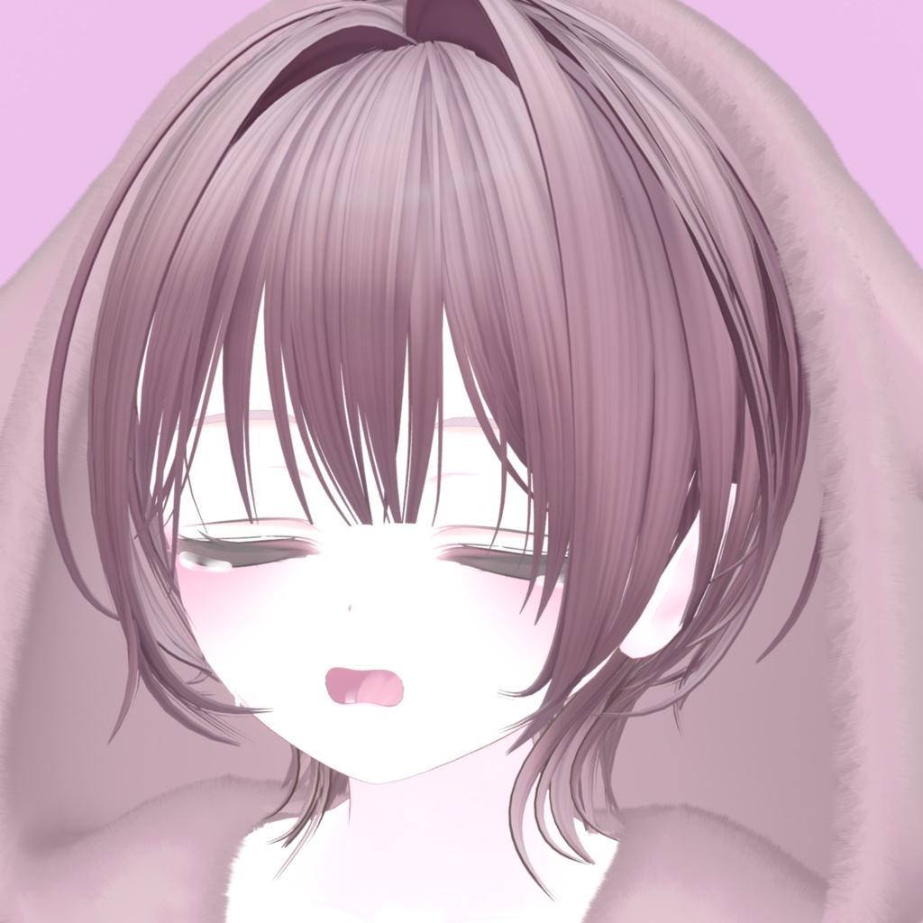 【ミルフィ-Milfy】Face Blendshape + 6 Face Animation