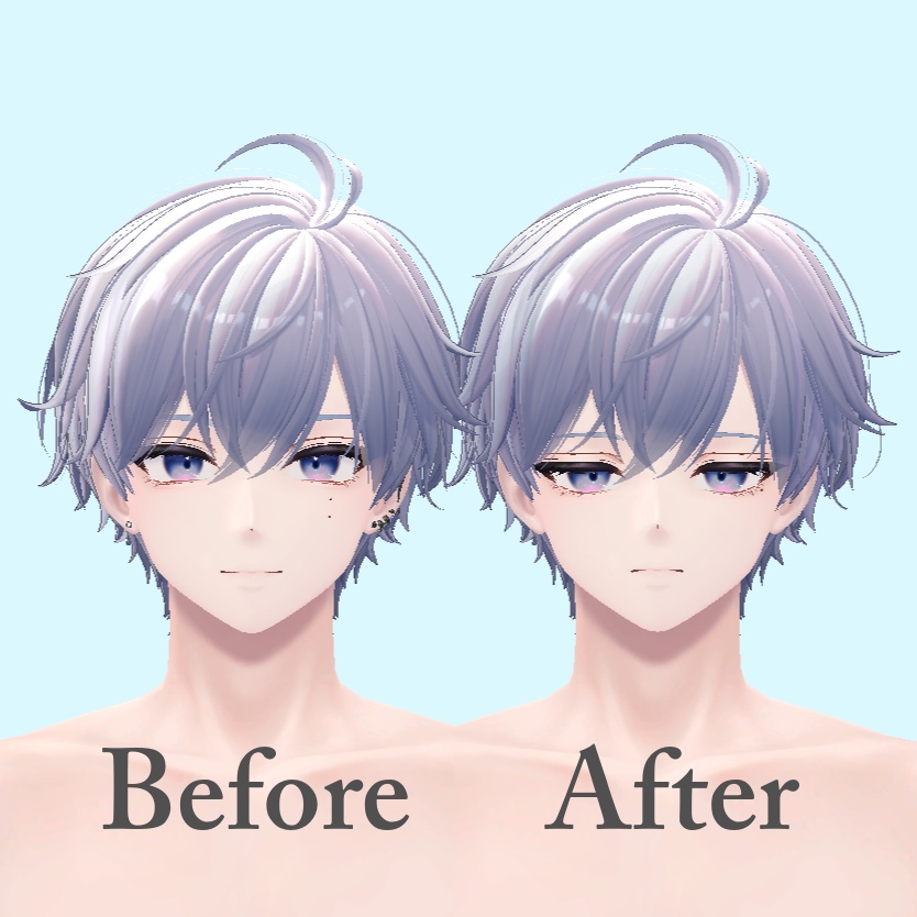 【-Komano-狛乃】Face Blendshape + 6 Face Animation