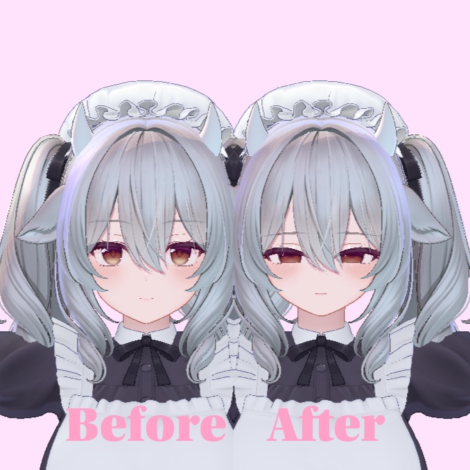 【ミルティナ-Milltina-】 Face Blendshape + 6 Face Animation