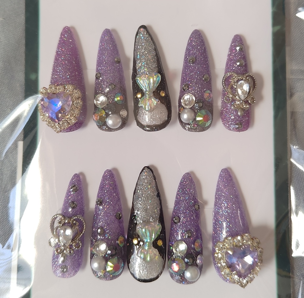 ドラルクモチーフ ネイルチップ