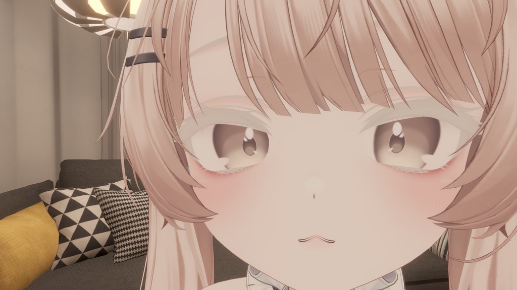 ミルフィ白まつげ+狐の赤い三本線