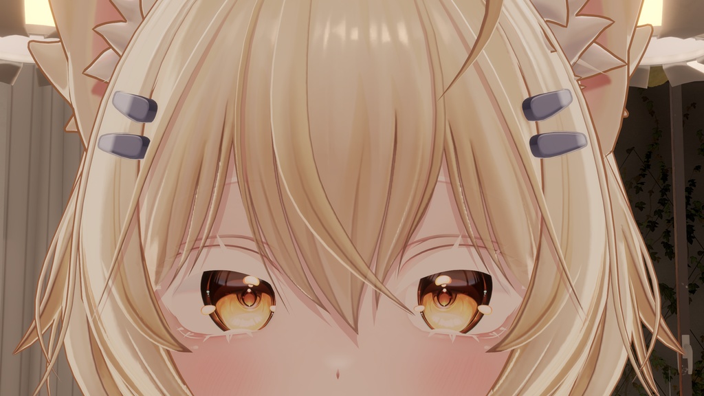 【15アバター対応】白まつげと白まゆげとそのマスク