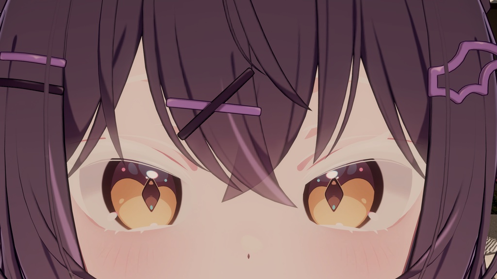 【14アバター対応】白まつげと白まゆげとそのマスク