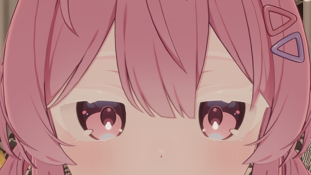 【14アバター対応】白まつげと白まゆげとそのマスク