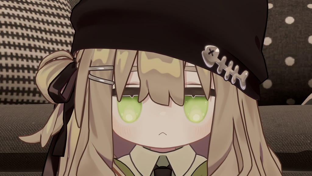 【5アバター対応】ベアーアイ&シンプルアイ(両方入ってます)