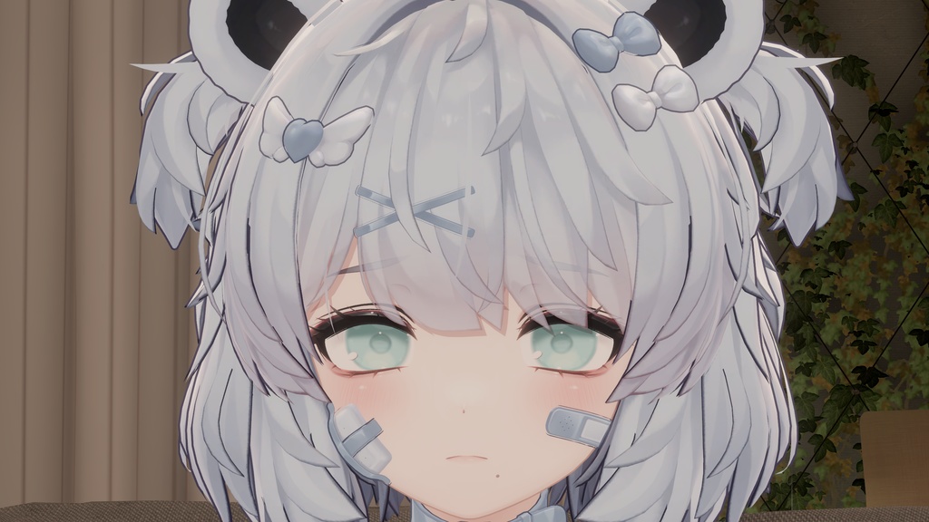 【5アバター対応】ベアーアイ&シンプルアイ(両方入ってます)