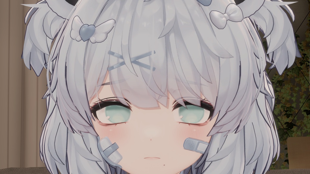 【5アバター対応】ベアーアイ&シンプルアイ(両方入ってます)