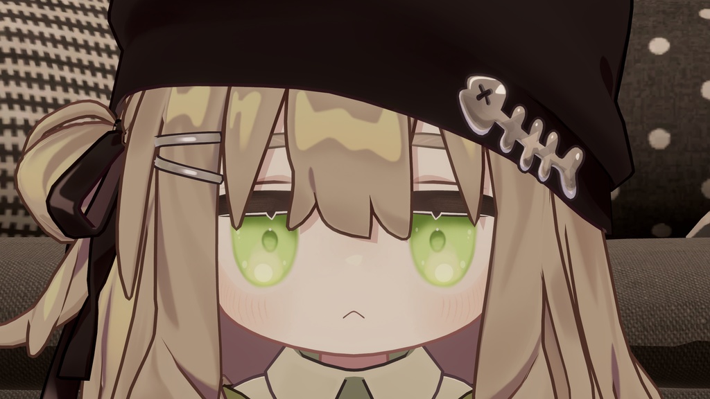 【5アバター対応】ベアーアイ&シンプルアイ(両方入ってます)