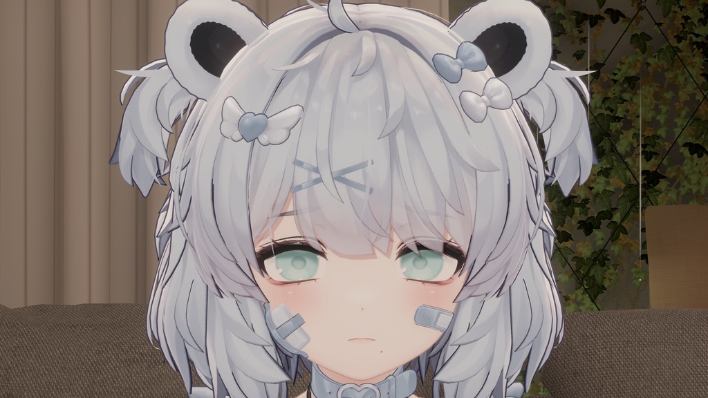 【5アバター対応】ベアーアイ&シンプルアイ(両方入ってます)