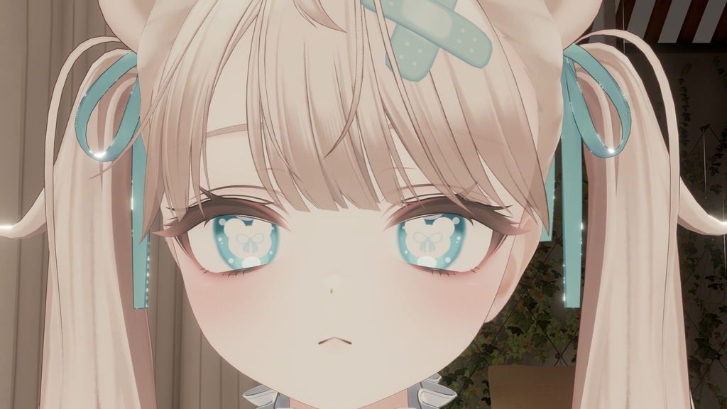 【5アバター対応】ベアーアイ&シンプルアイ(両方入ってます)