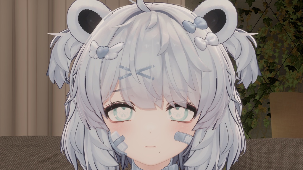 【5アバター対応】ベアーアイ&シンプルアイ(両方入ってます)