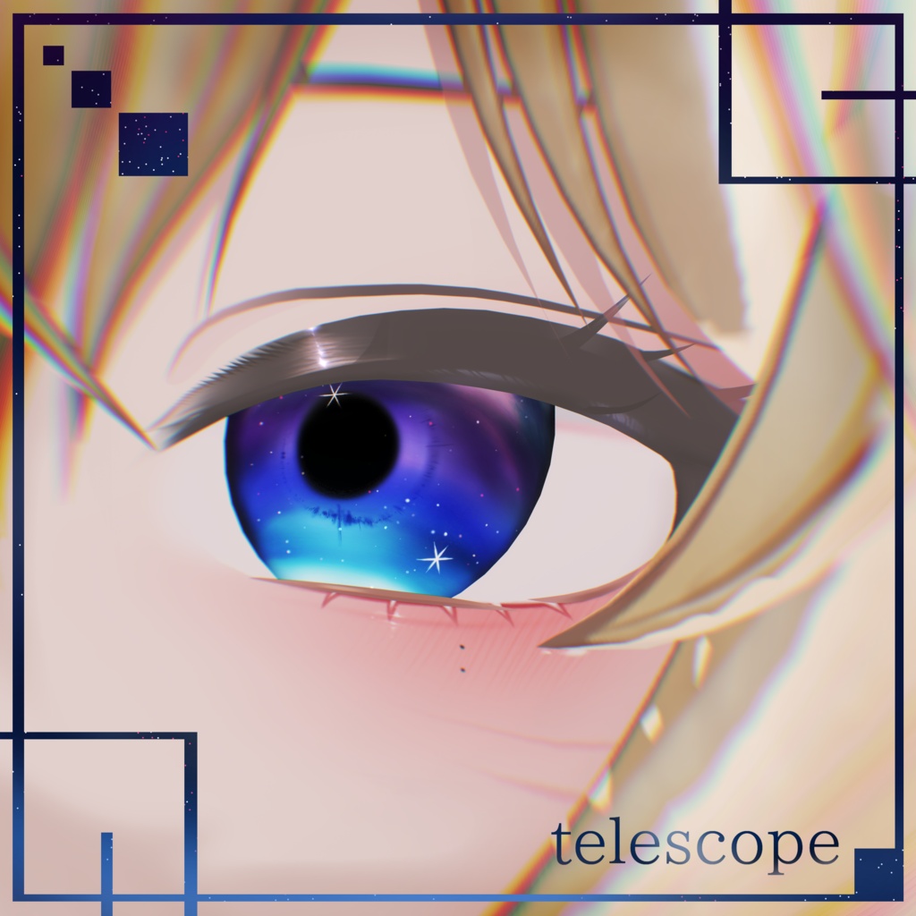 【5アバター対応】telescopeEyetexter