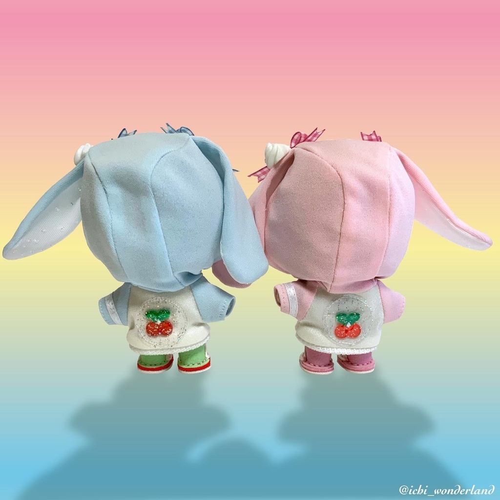 【完売御礼】チェリーバニーボタンパーカー&シューズ