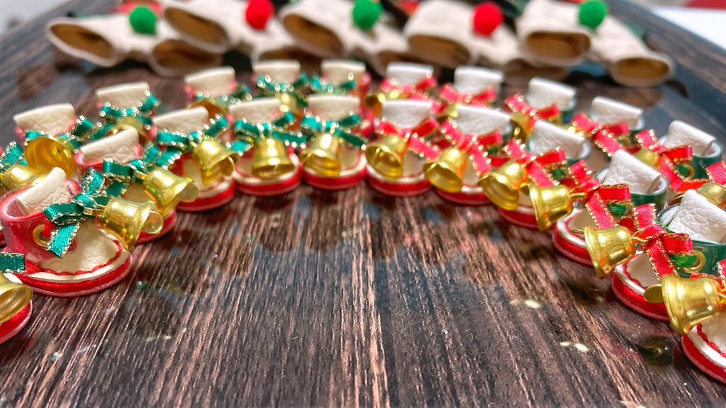 【完売御礼】Rin-Rinシューズ-クリスマス-