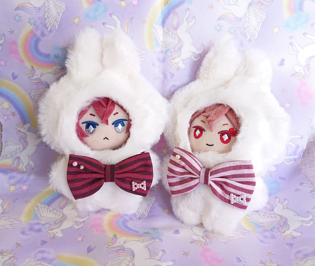 10センチぬい❤白うさぎきぐるみ🐰