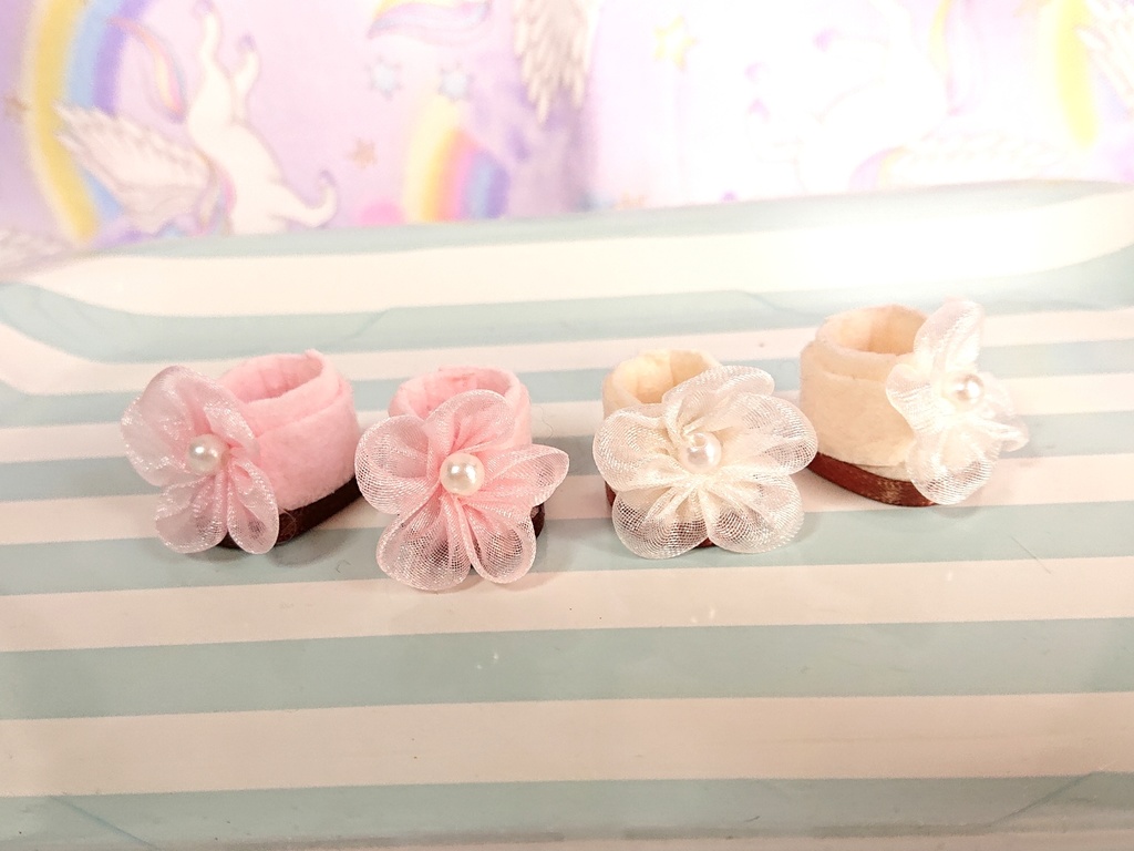 10cmぬい🌸お花のくっく👟✨