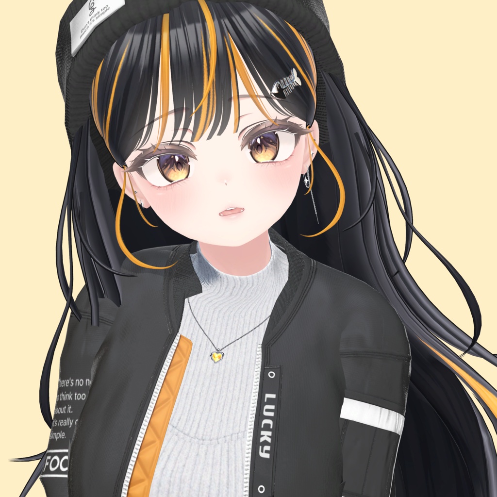 Free】 Heart necklace (ハートネックレス) - JAM stone - BOOTH