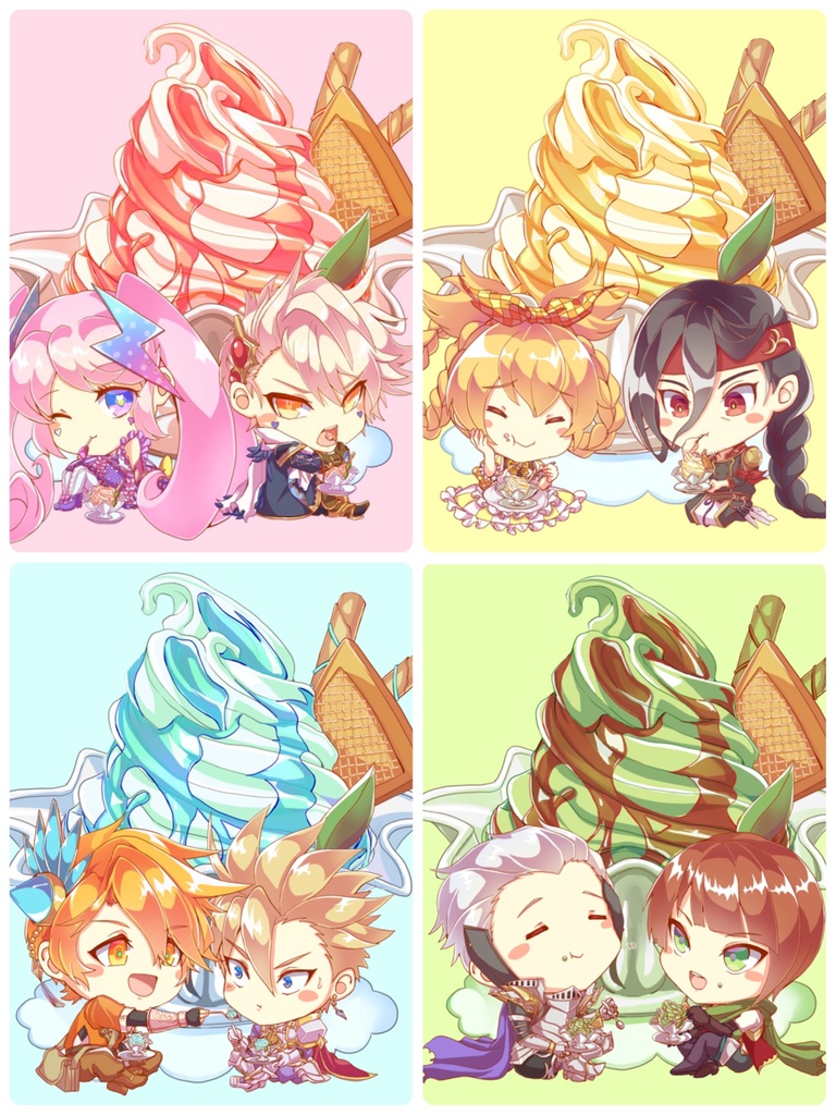 もぐもぐペアアクキー