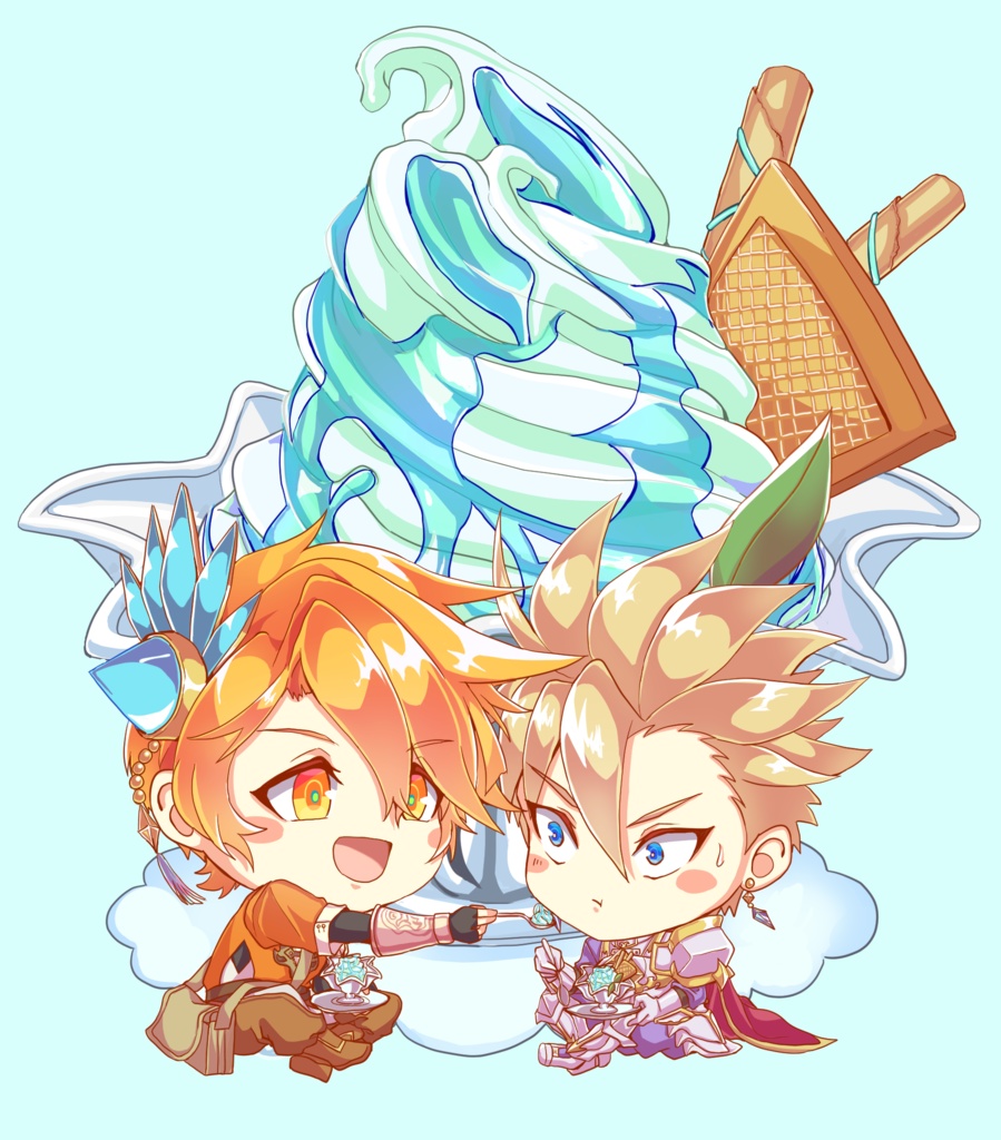 もぐもぐペアアクキー