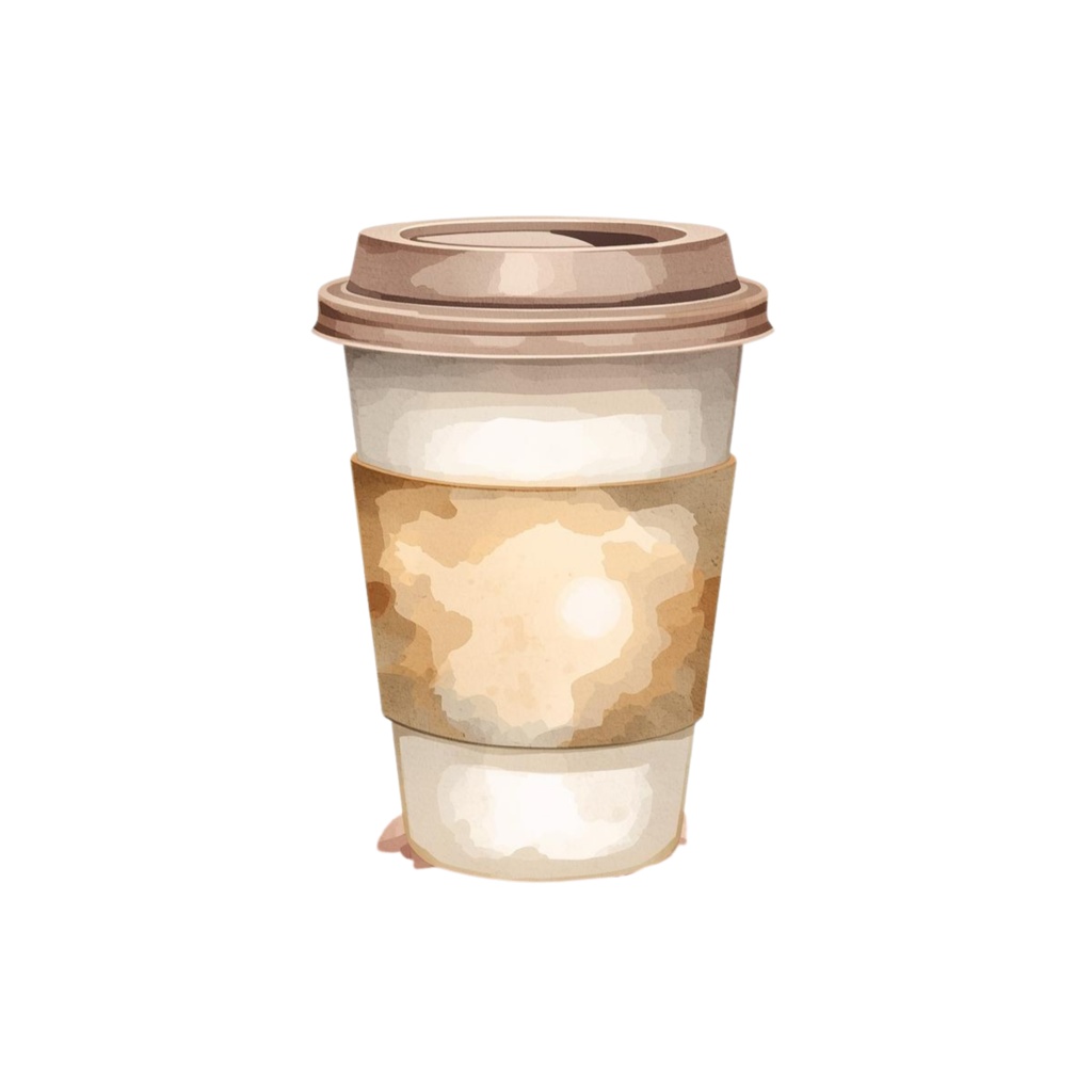 コーヒーマルシェ Canvaテンプレート|水彩キッチンカー|10点|3000px Coffee Market Canva Template|Watercolor Coffee Truck|10 Designs