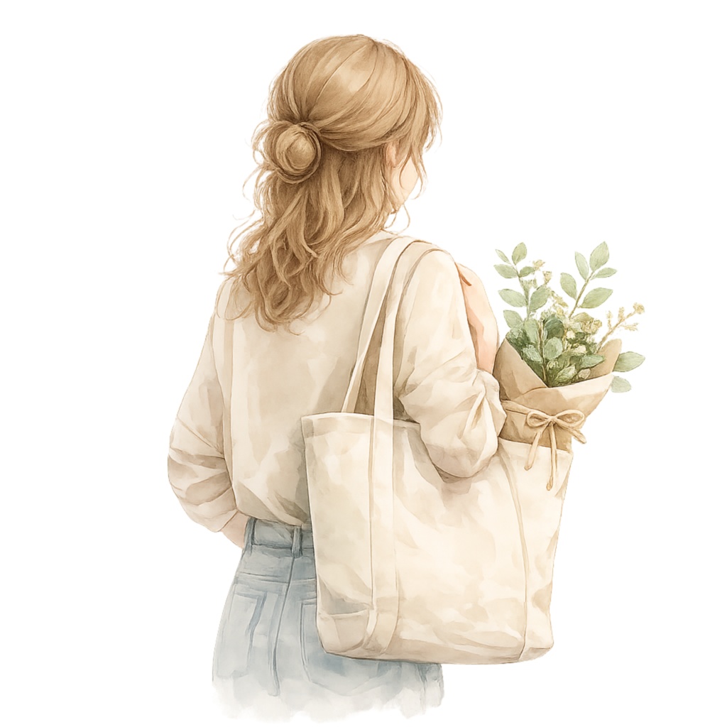 やさしいボタニカルマルシェ|Botanical Marché Clipart|16PNG・3000px・Canvaテンプレート・商用利用可
