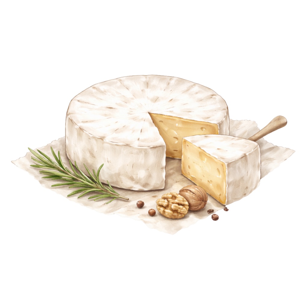 チーズデリマルシェ|水彩クリップアート15PNG|Canvaテンプレート・商用利用可
