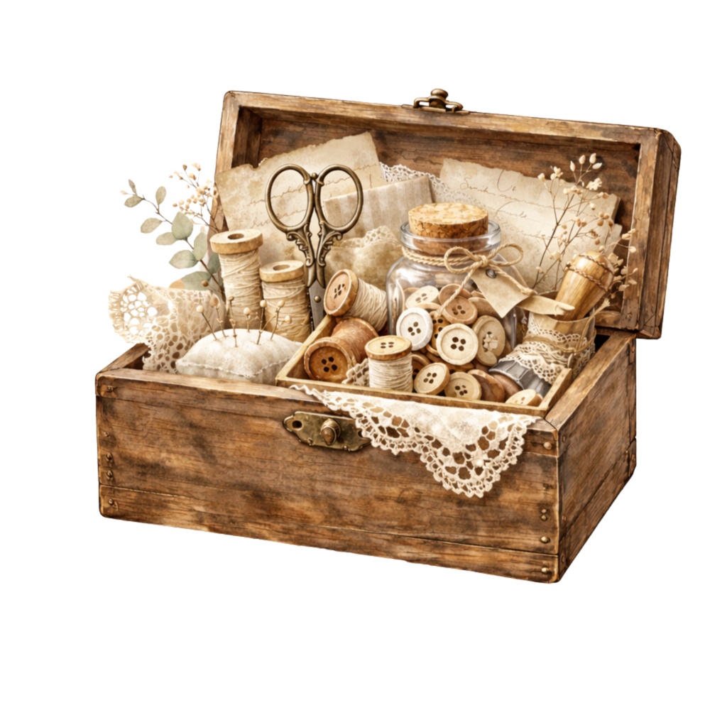 ハンドメイド作家のアトリエ|水彩クリップアート&Canvaテンプレート