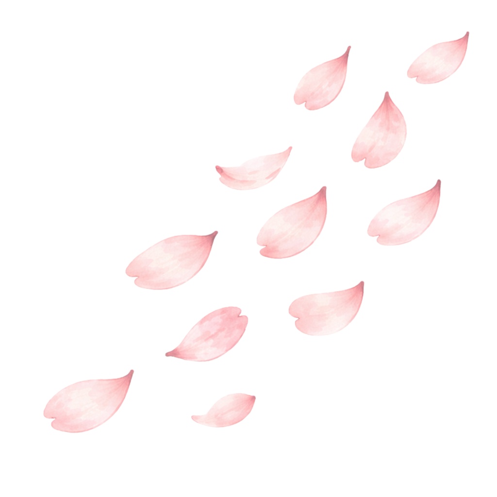 さくら水彩クリップアート素材|春の和スイーツ&桜イラスト|PNG20点|3000px|Canvaテンプレート Sakura Watercolor Clip Art Set | Cherry Blossom & Spring Sweets | 20 PNG | 3000px | Canva Template