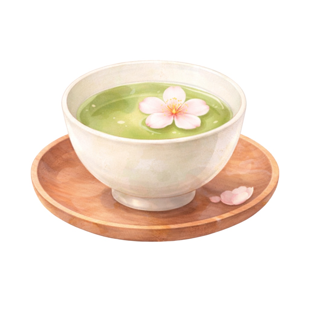 さくら水彩クリップアート素材|春の和スイーツ&桜イラスト|PNG20点|3000px|Canvaテンプレート Sakura Watercolor Clip Art Set | Cherry Blossom & Spring Sweets | 20 PNG | 3000px | Canva Template