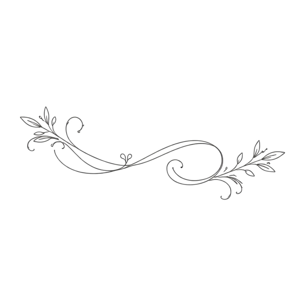 ボタニカルラインアート素材集|ミニマル・大人っぽい花のクリップアート(透過PNG) Minimal Botanical Line Art Clipart Set | Elegant Floral PNG (Transparent)